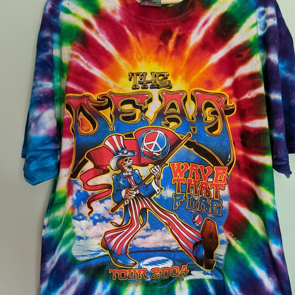 Vintage 2004 The Dead Wave That Flag tour tee